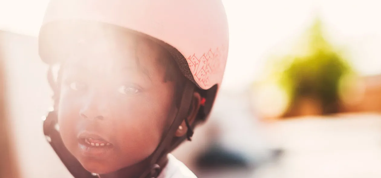 Reflektierender Helm Rose