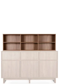 Regalaufsatz für Kommode XL 'Kyo' Walnut