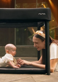 Reisebett 'PAAL' (inkl. Spannbettlaken) Granite 104 x 66 cm