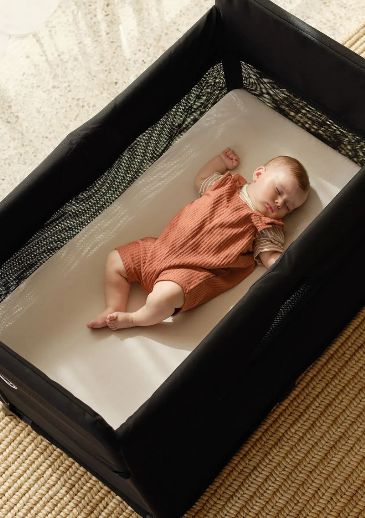 Reisebett 'Stardust' Wüstentaupe 98 x 64 cm