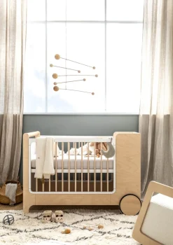 Schaukelndes Baby- und Kleinkindbett 120 x 60 cm