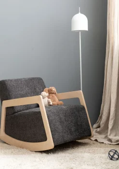 Schaukelsessel Dark Grey