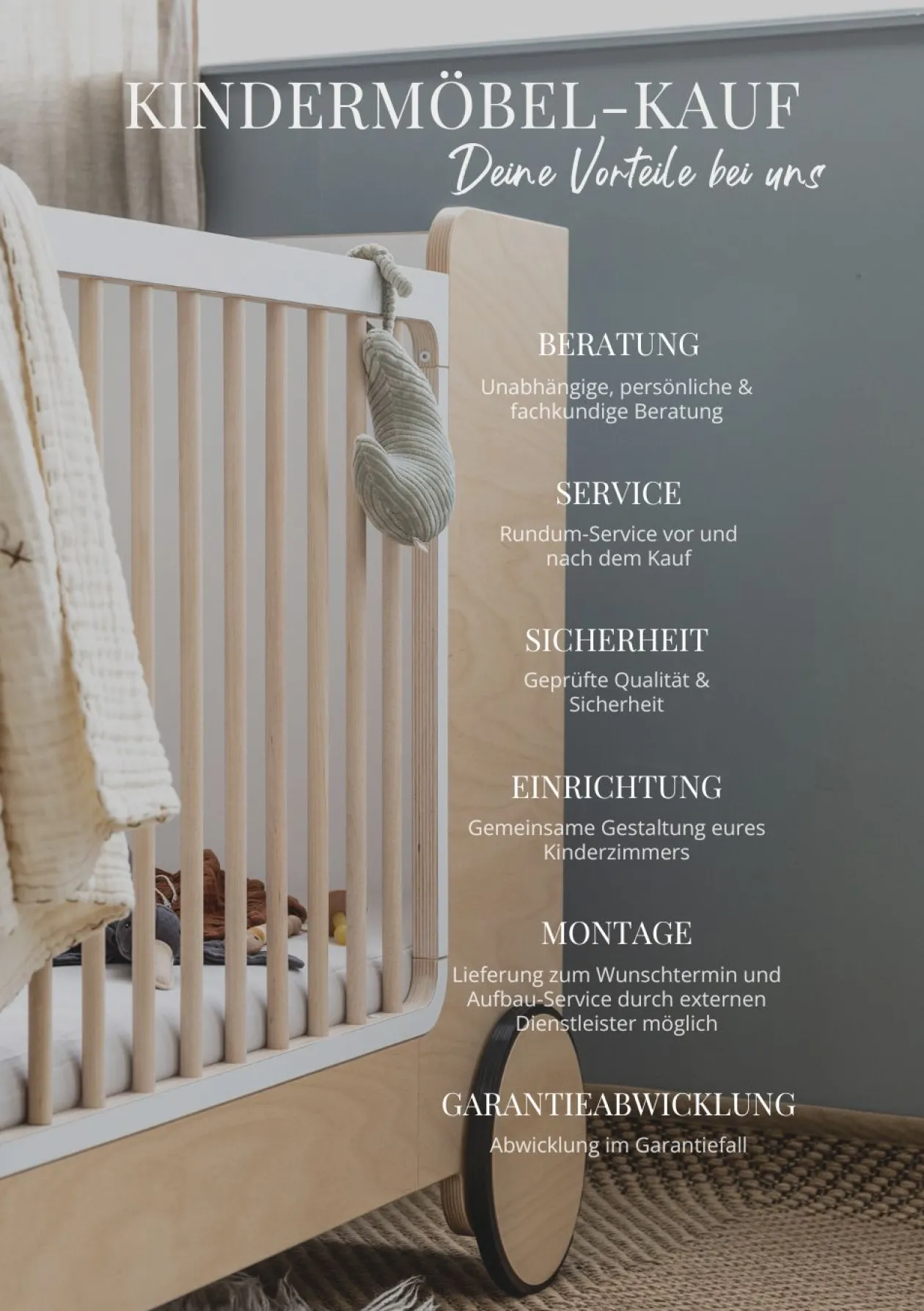 Schaukelsessel Dark Grey