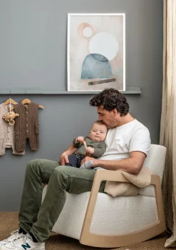 Schaukelsessel White