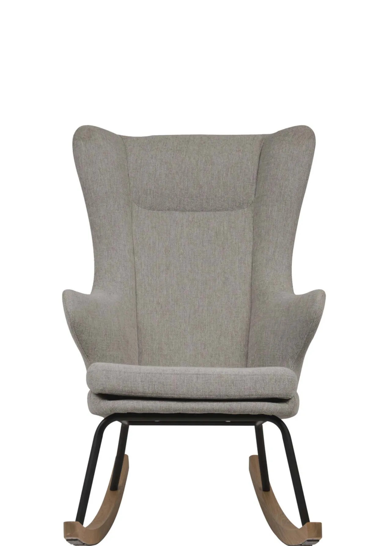 Schaukelstuhl Erwachsene 'De Luxe' Sand Grey