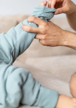 Schlafsack mit Umschlag-Fuß TOG 2,5 Essential Mint