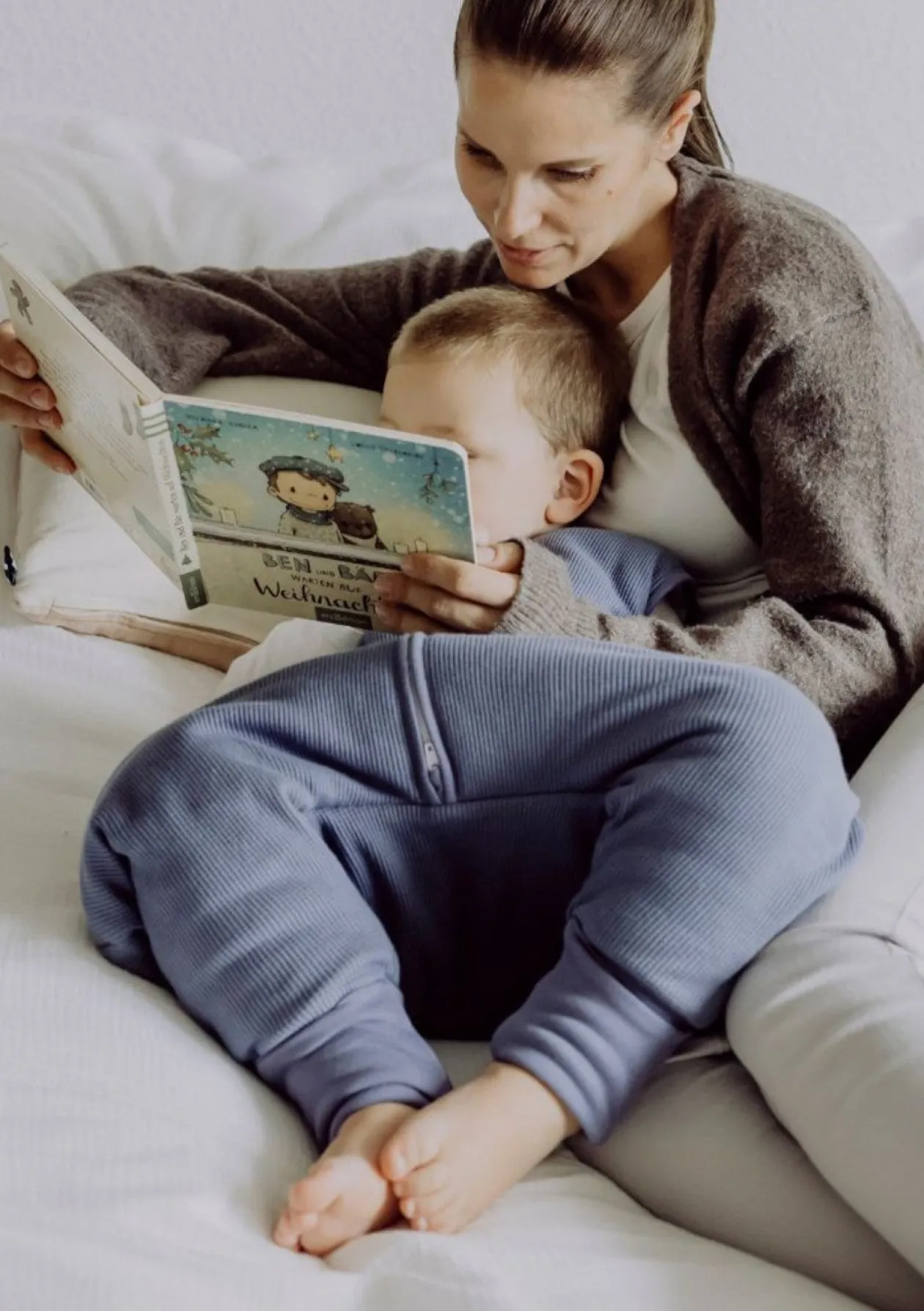 Schlafsack mit Umschlag-Fuß TOG 2,5 Essential Blau