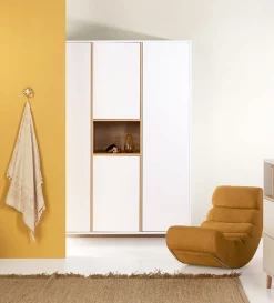 Schrank 'Loft' XL Weiß