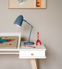 Schreibtisch 72,6 cm & Armlehnstuhl 'Wood' Weiß/Eiche