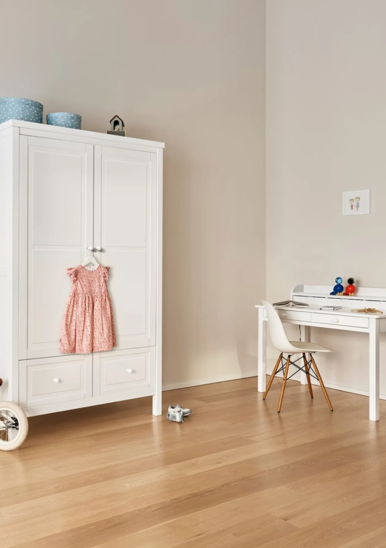 Schreibtisch hoch weiß