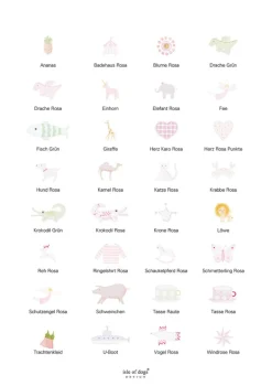 Schreibtisch hoch weiß handbemalt