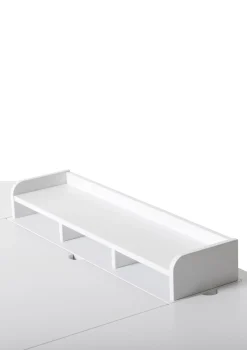 Schreibtisch 'Wood' 72,6 cm Weiß/Eiche