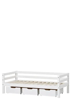 Schublade auf Rädern weiß