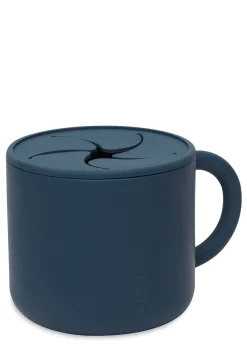 Silikon Snackbecher Jeans Blue