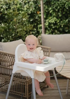 Silikon Snackbecher Pink Flowers