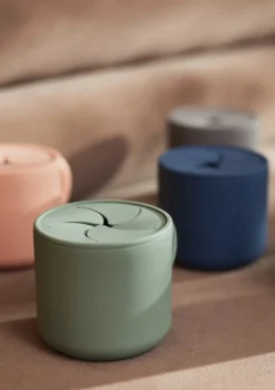 Silikon Snackbecher Stormy Grey