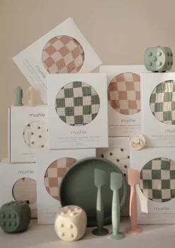 Silikon Teller mit Saugnapf Dried Thyme