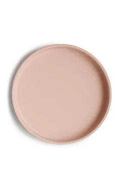 Silikon Teller mit Saugnapf Blush