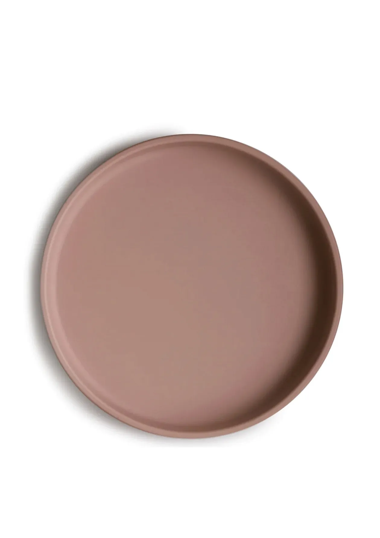 Silikon Teller mit Saugnapf Cloudy Mauve