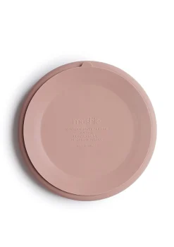 Silikon Teller mit Saugnapf Blush