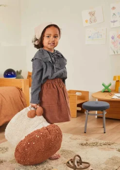 Sitzpouf 'Boletus' Natural