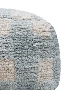 Sitzpouf 'Vichy' Blue Sage