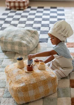 Sitzpouf 'Vichy' Honey