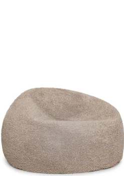 Sitzsack Teddy Haselnuss