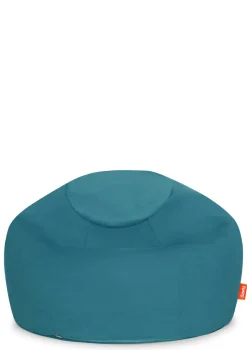 Sitzsack Velours Dino Türkis