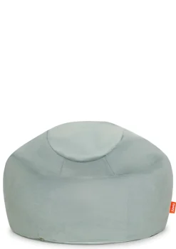 Sitzsack Velours Minz Hellgrün