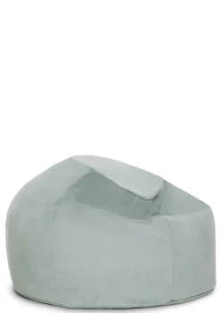 Sitzsack Velours Minz Hellgrün