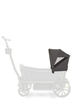 Sonnendach dunkelgrau / schwarz