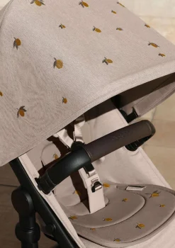 Sonnendach 'Fox 5 Renew x Konges Sløjd' Wüstentaupe / Lemon