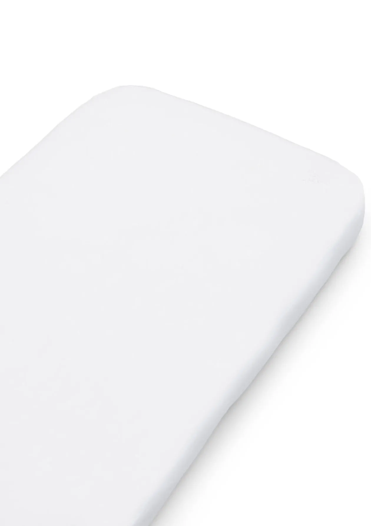 Spannbettlaken 'Clove' für Beistellbett / Wiege Simply White