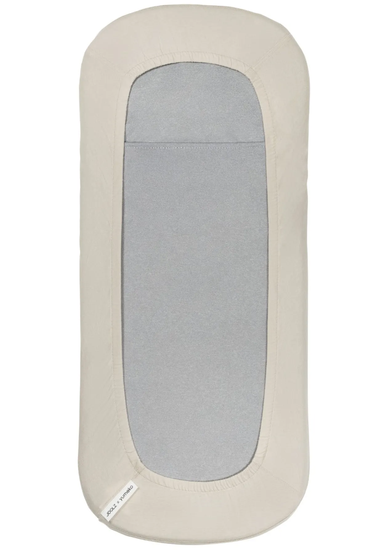 Spannbettlaken für Kinderwagenmatratze Milky Beige