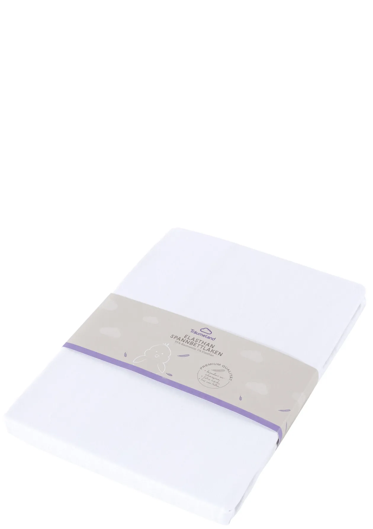 Spannbettlaken weiß für Oliver Furniture Mini+