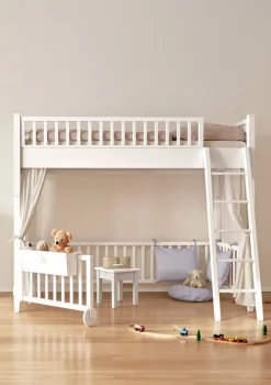 Spielbett weiß 200 x 90 cm