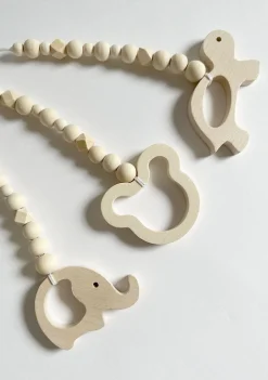 Spielbogen-Set 'Play bow' für Wiegengestell Natural