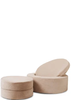 Spiel-Element 'Donut' Cord Karamell Beige