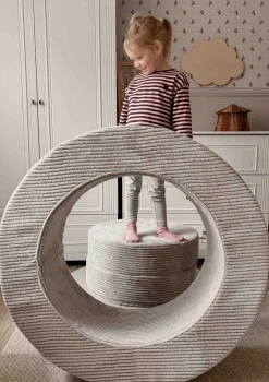 Spiel-Element 'Donut' Cord Kirschblüte Rosa