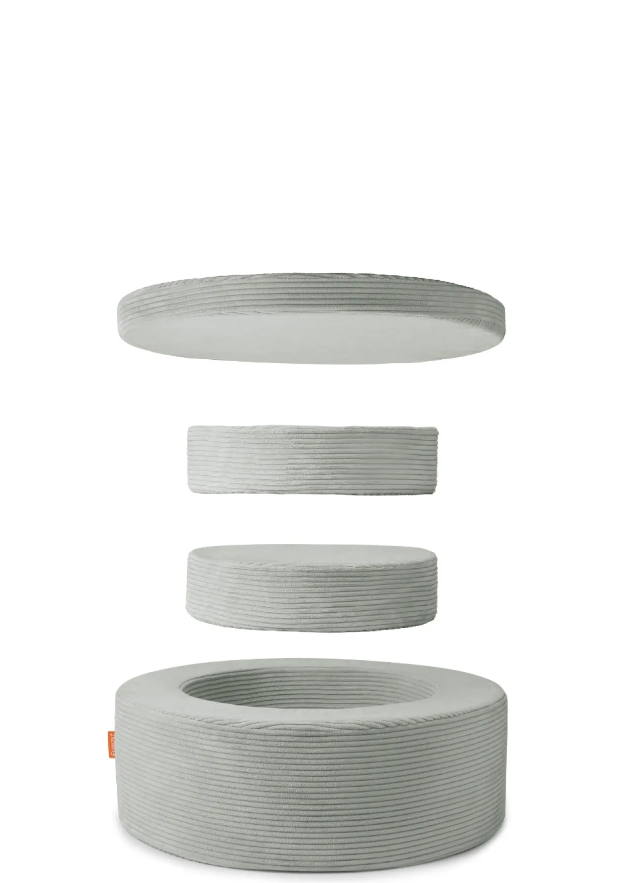 Spiel-Element 'Donut' Cord Salbei Grün