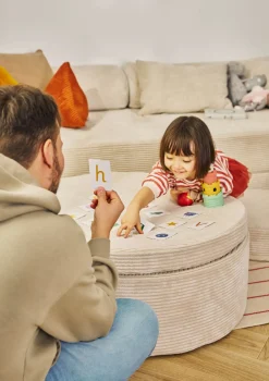 Spiel-Element 'Donut' Cord Salbei Grün