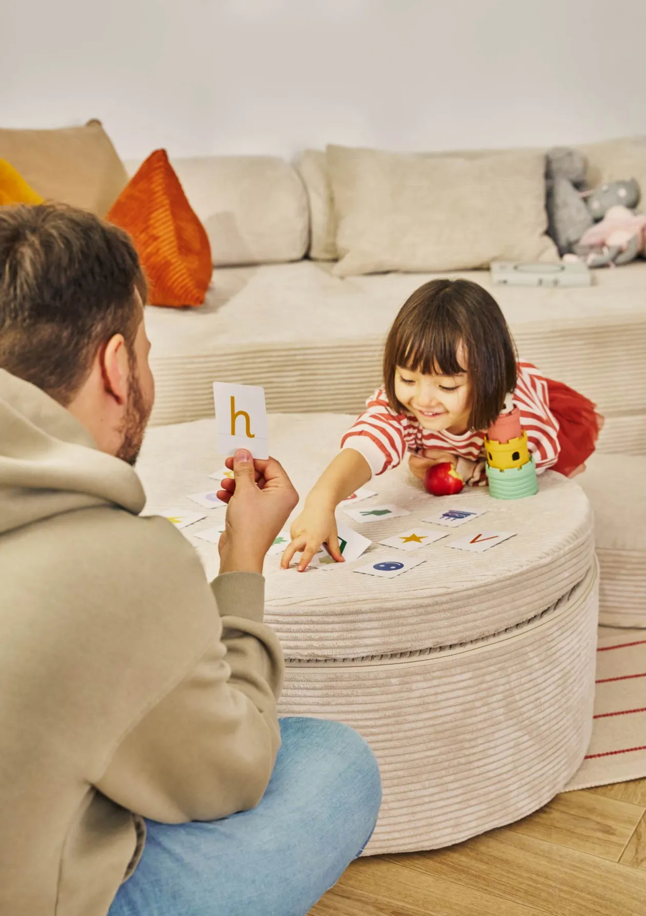Spiel-Element 'Donut' Cord Salbei Grün