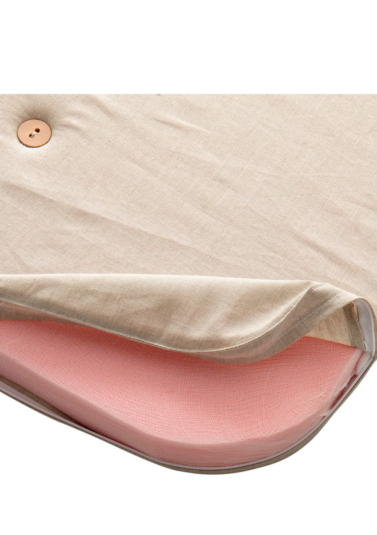 Spielmatratze für halbhohes Hochbett 'Wood Original' 90x200 cm natur