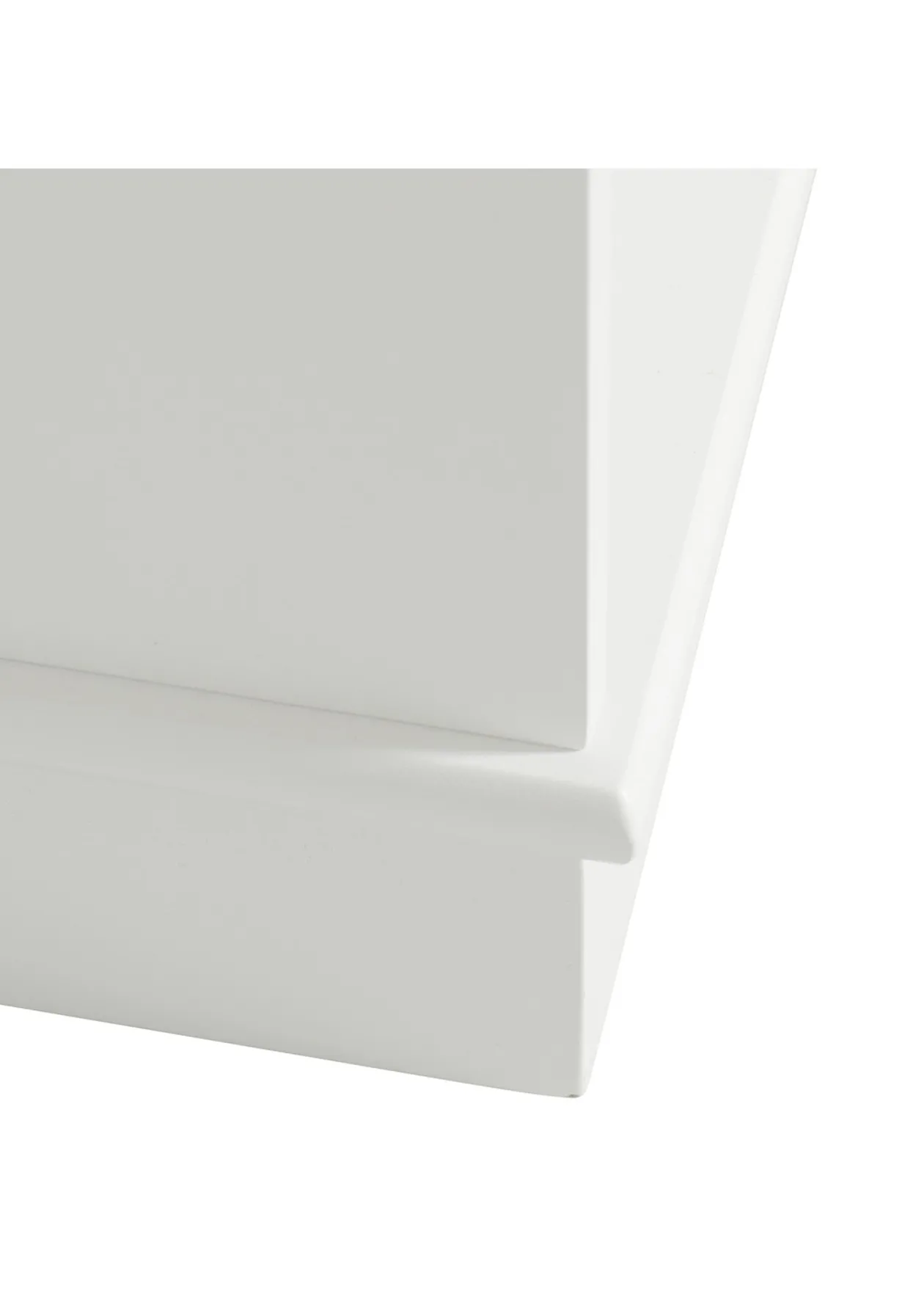 Standregal 'Wood' horizontal 5 x 2 / weiß mit Sockel