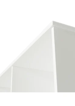 Standregal 'Wood' vertikal 3 x 5 / weiß mit Sockel