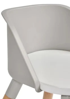 Stuhl für Spieltisch Graphit Grau