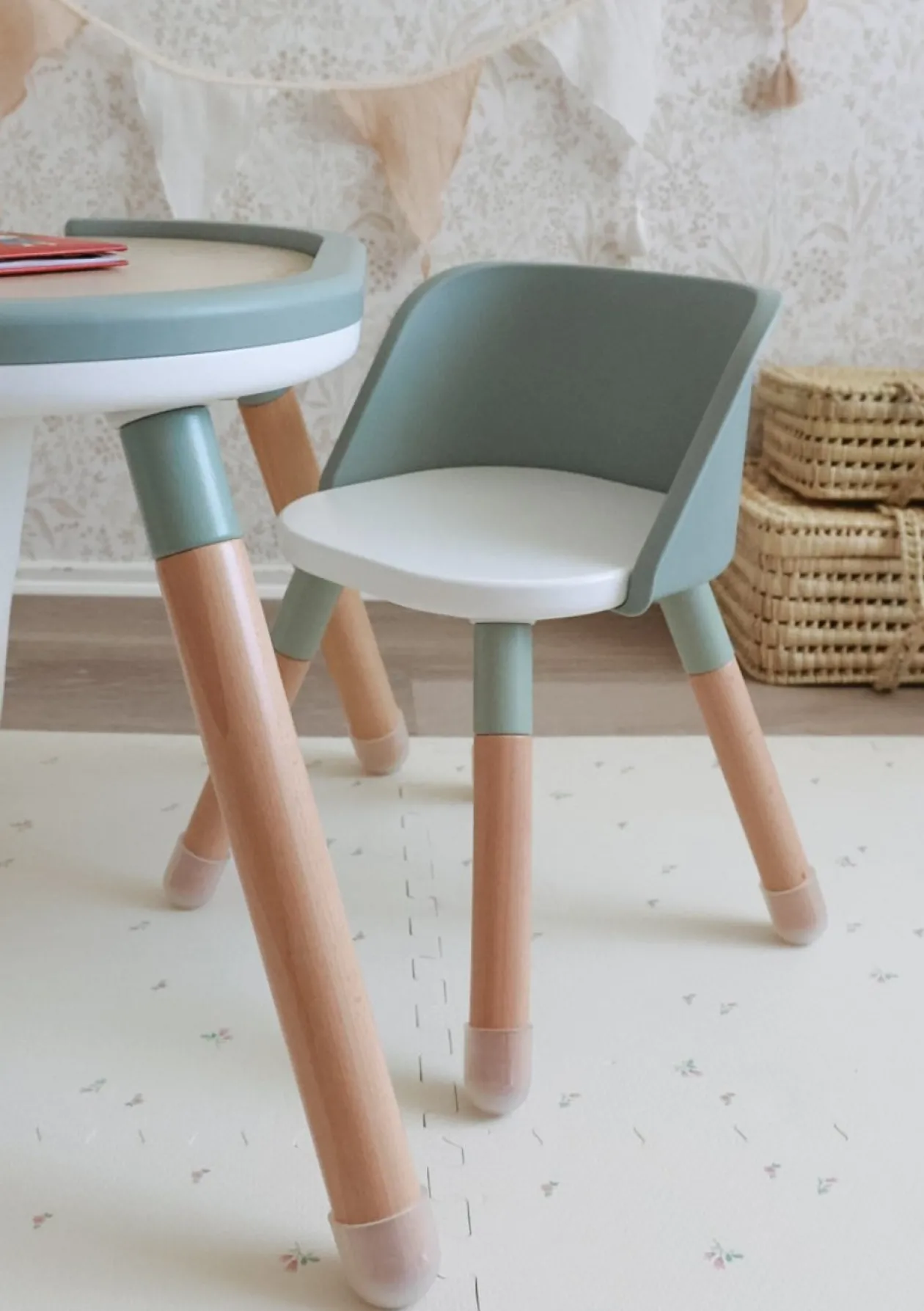 Stuhl für Spieltisch Pastell Grün