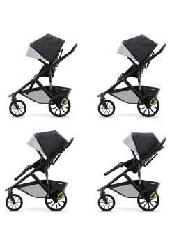 Switchback Kinderwagen Switch&Roll dunkelgrau / schwarz