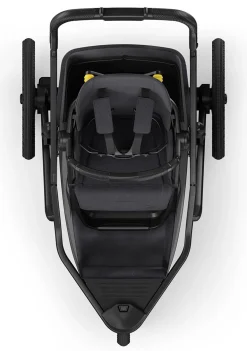 Switchback Kinderwagen Switch&Jog dunkelgrau / schwarz